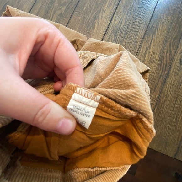Verge Grl Corduroy Pants Tan Size 10 B11 - Picture 4 of 7